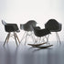 Cadeira de Braços em Plástico Eames DAX / Base Cromada